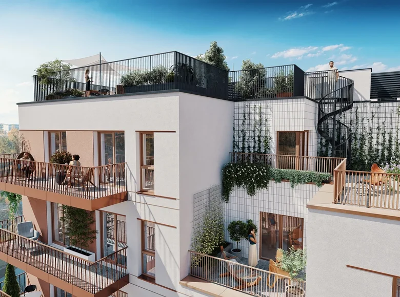 2 room apartment 57 m² Warsaw, Poland