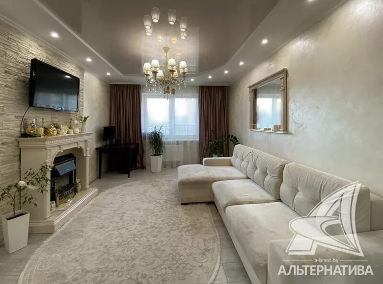 Wohnung 3 zimmer 77 m² Muchaviecki sielski Saviet, Belarus