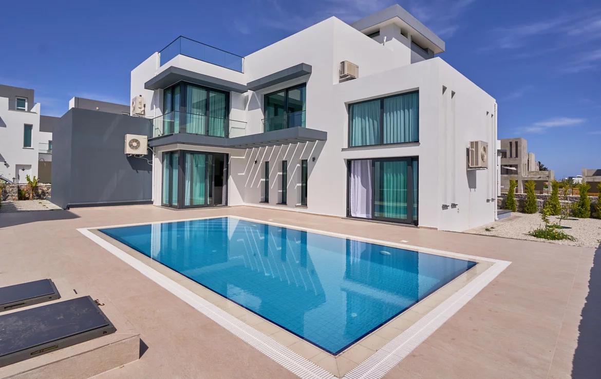 villa with swimming pool