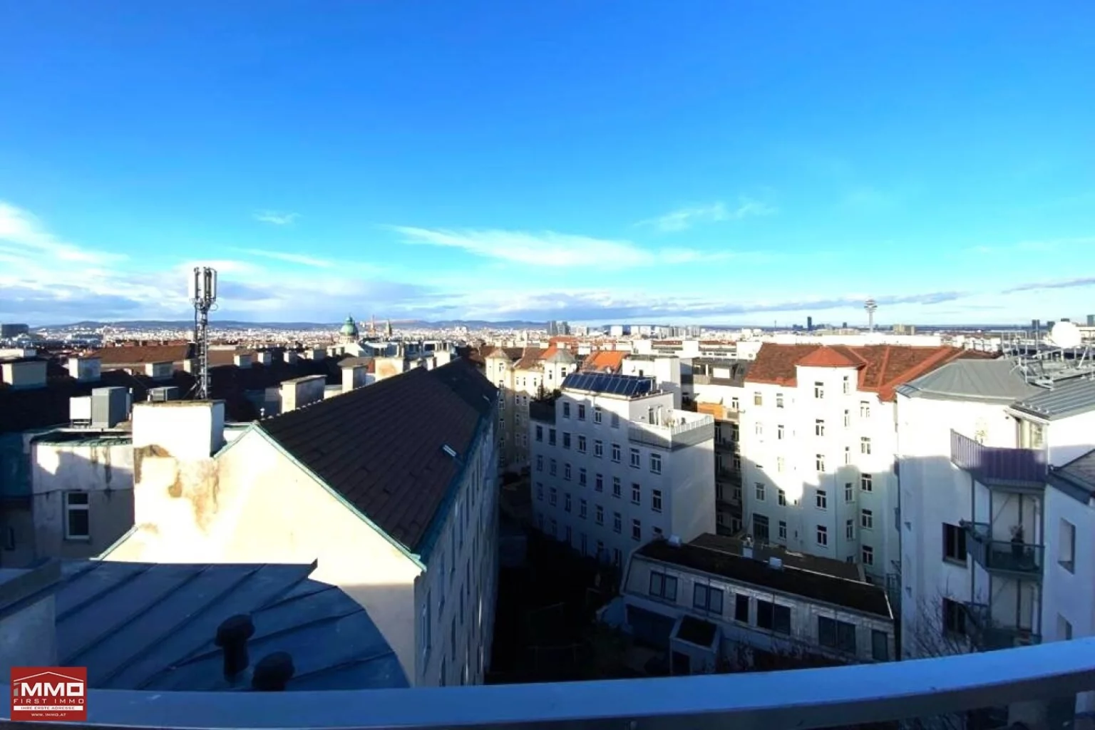 view of Vienna from the flat