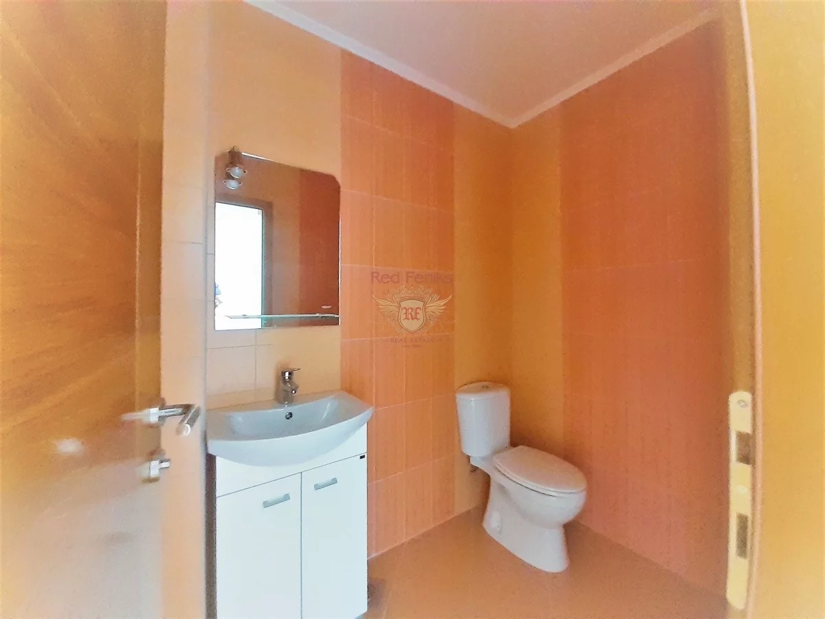 Bathroom in an apartment in Montenegro