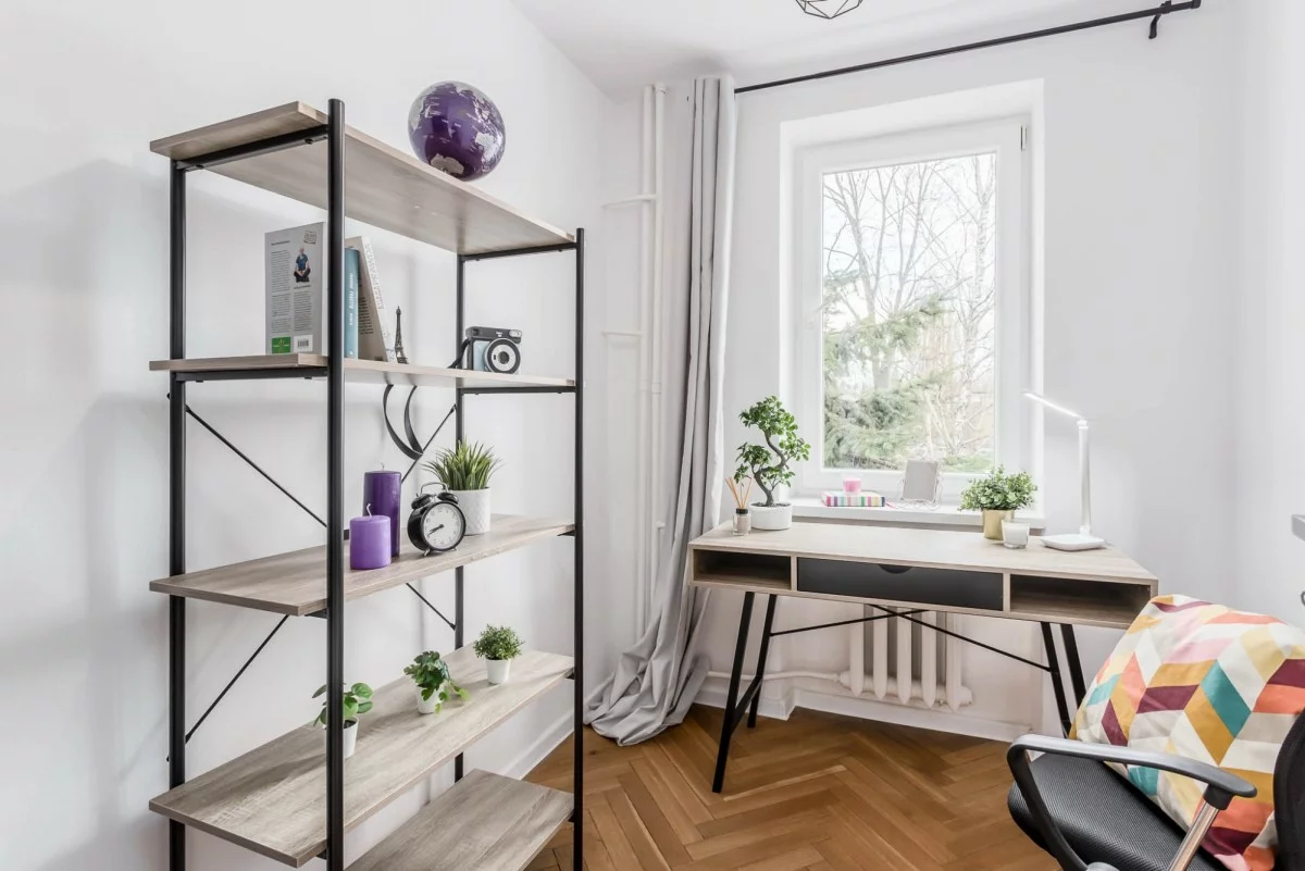 office in an apartment in Poland