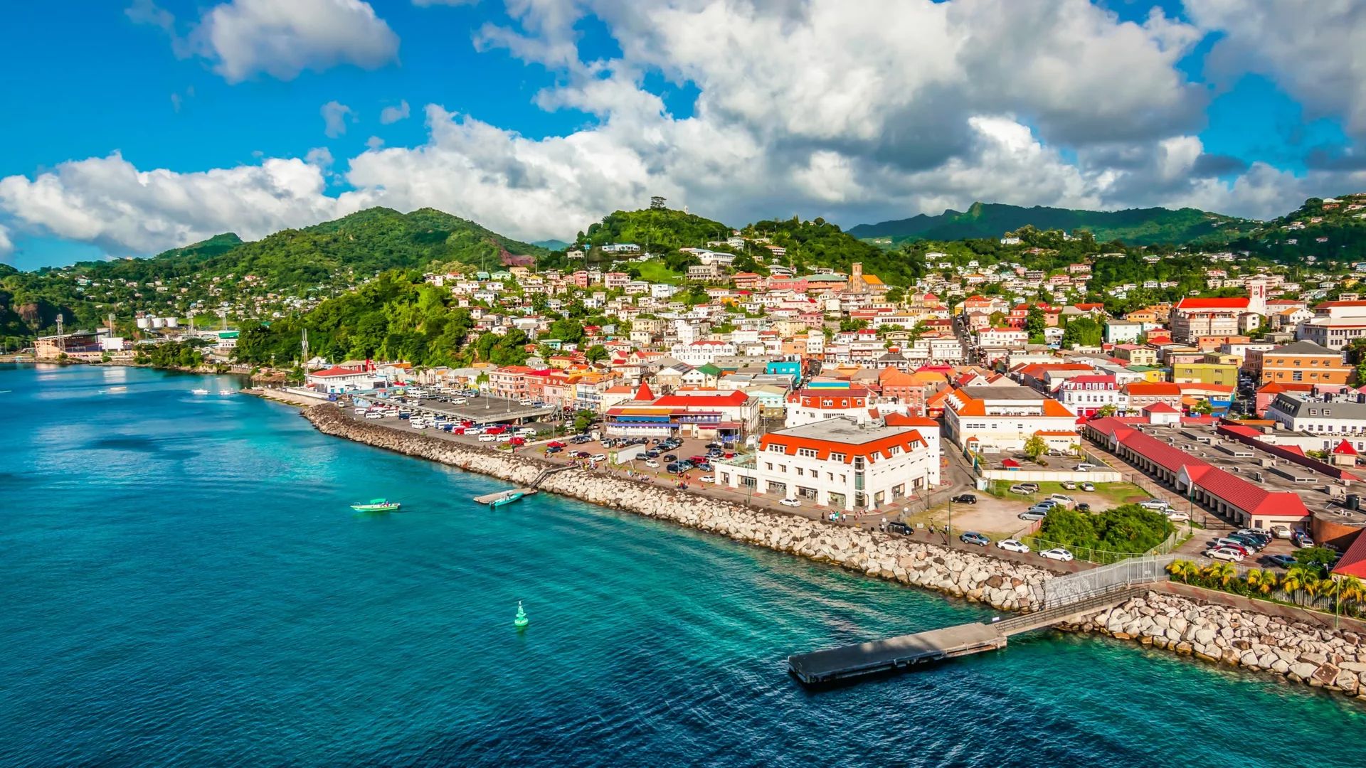coast of the island of Grenada