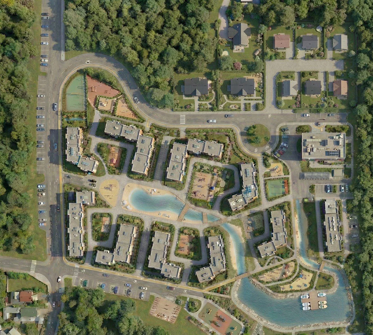 Интерторгальянс открывает инвестиционный этап развития энергоэффективного района с SPA-комплексом в Минском районе