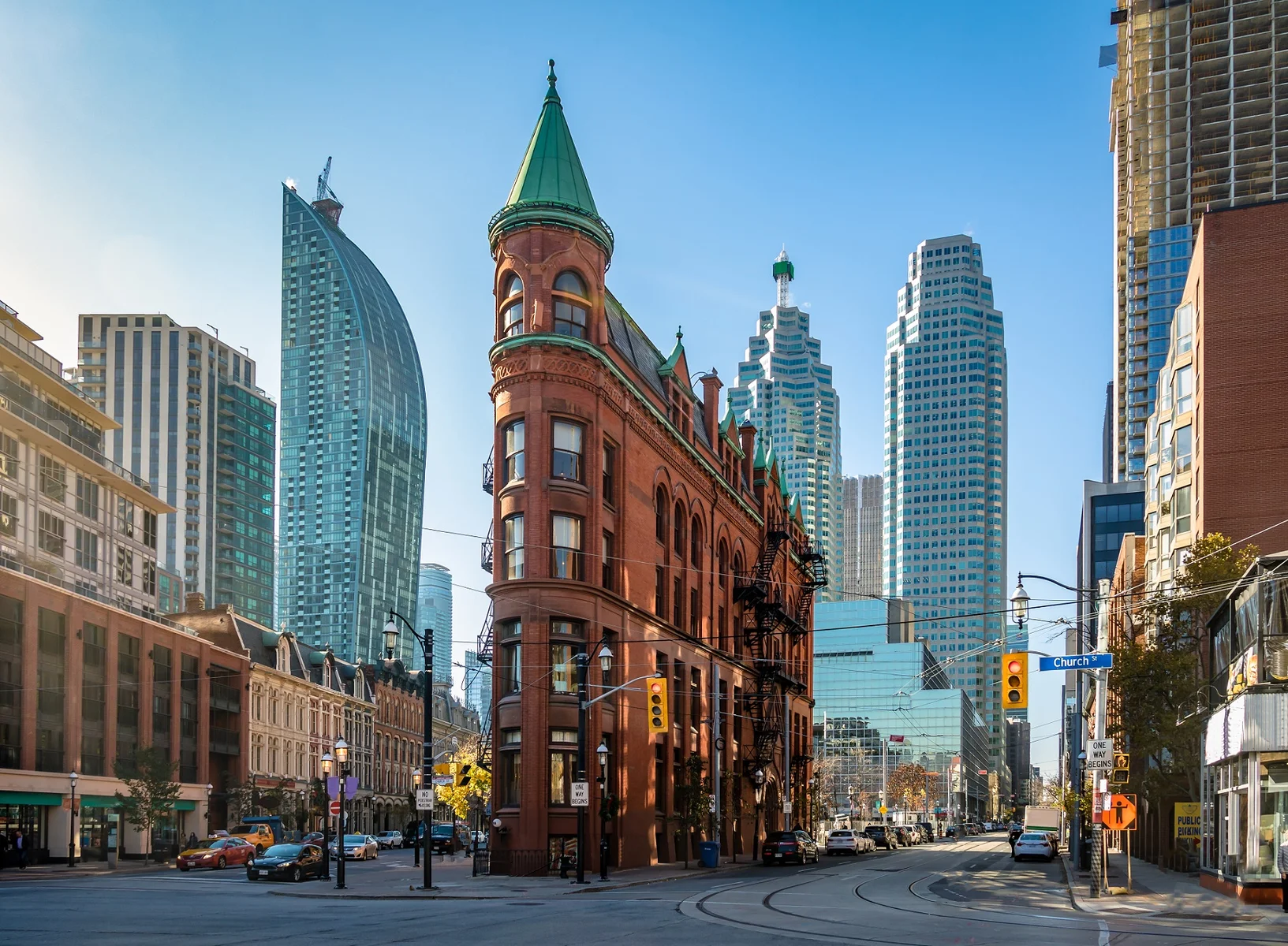 The Gooderham Building in downtown Toronto