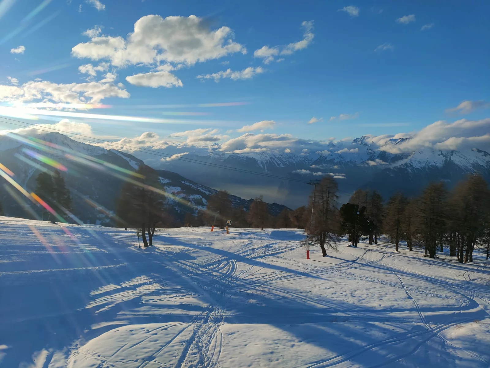 Swiss winter resort