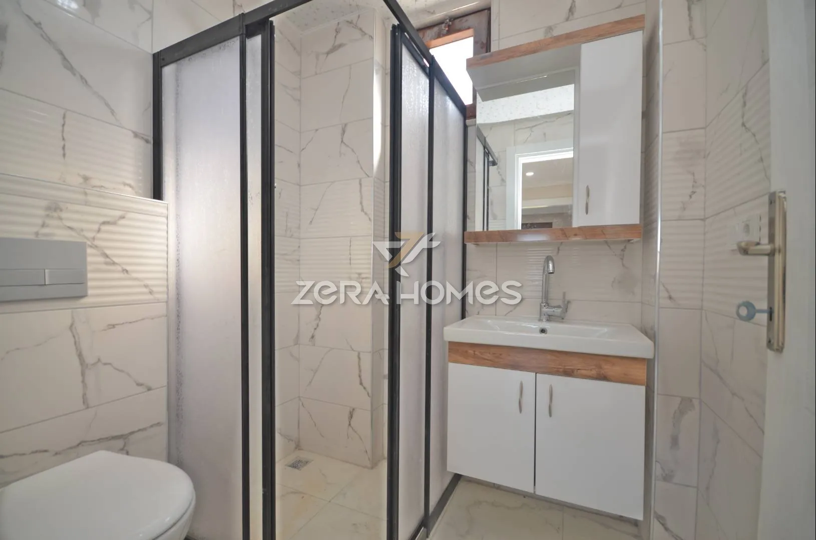 ванная комната в квартире в Турции