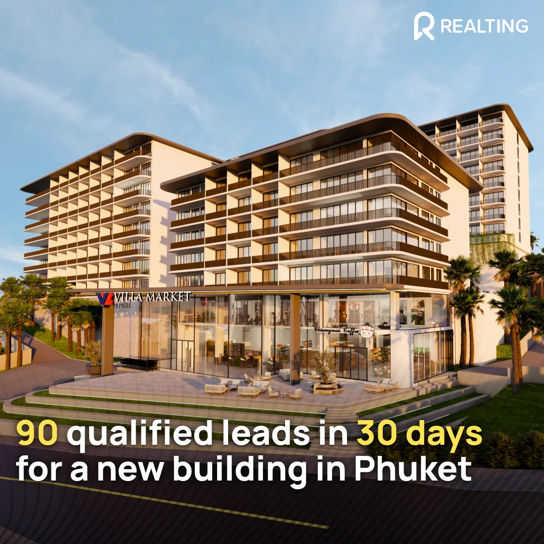 🌏 How a real estate agency in Thailand managed to receive 90 qualified applications in 1 month of collaboration?