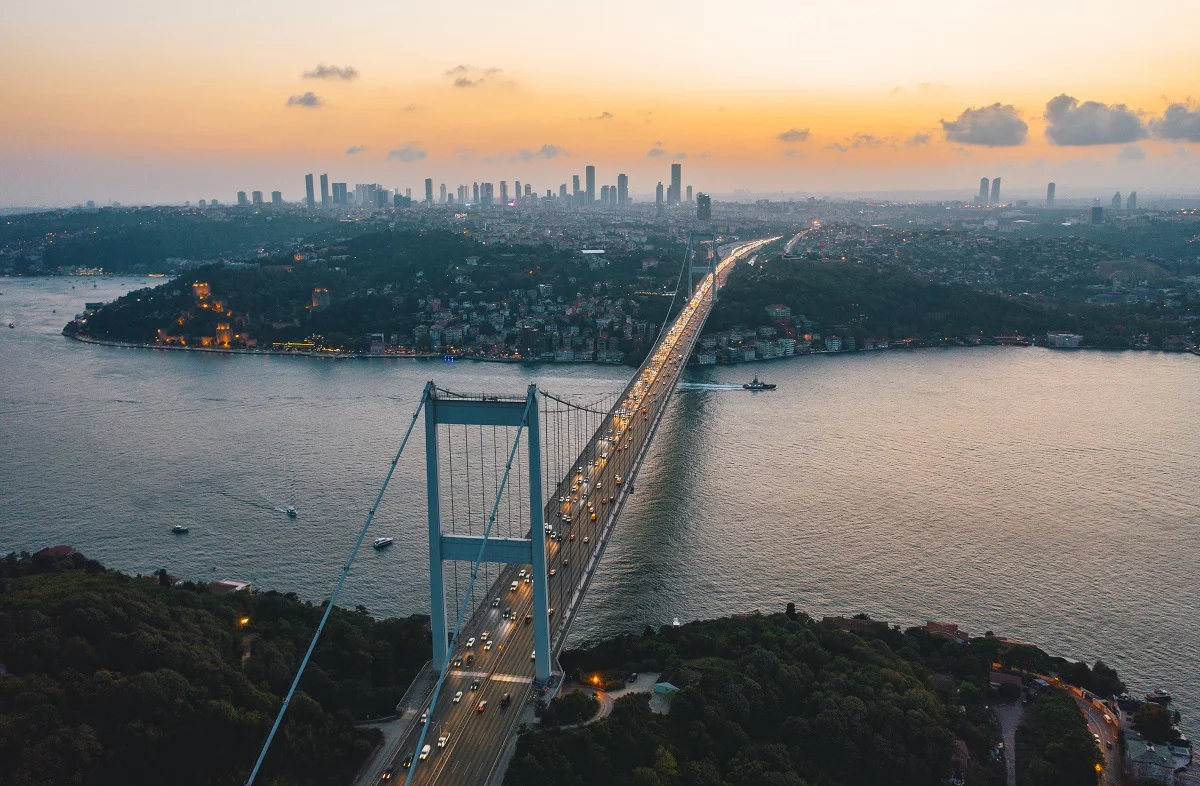 The Bosporus strait