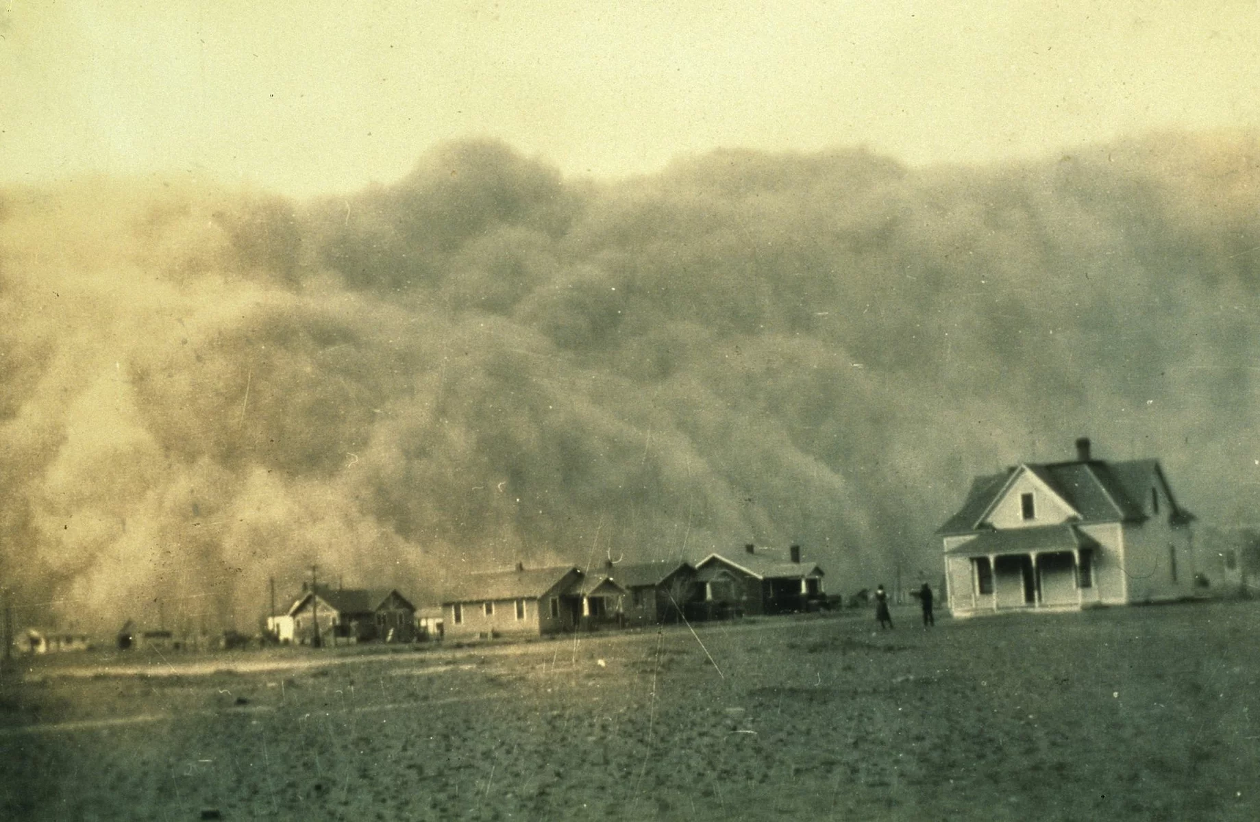 Пыльная буря в Техасе, 1935 год