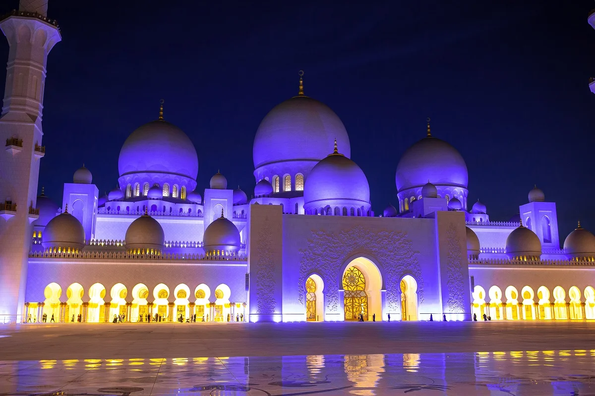 Mezquita Sheikh Zayed en Abu Dhabi, EAU