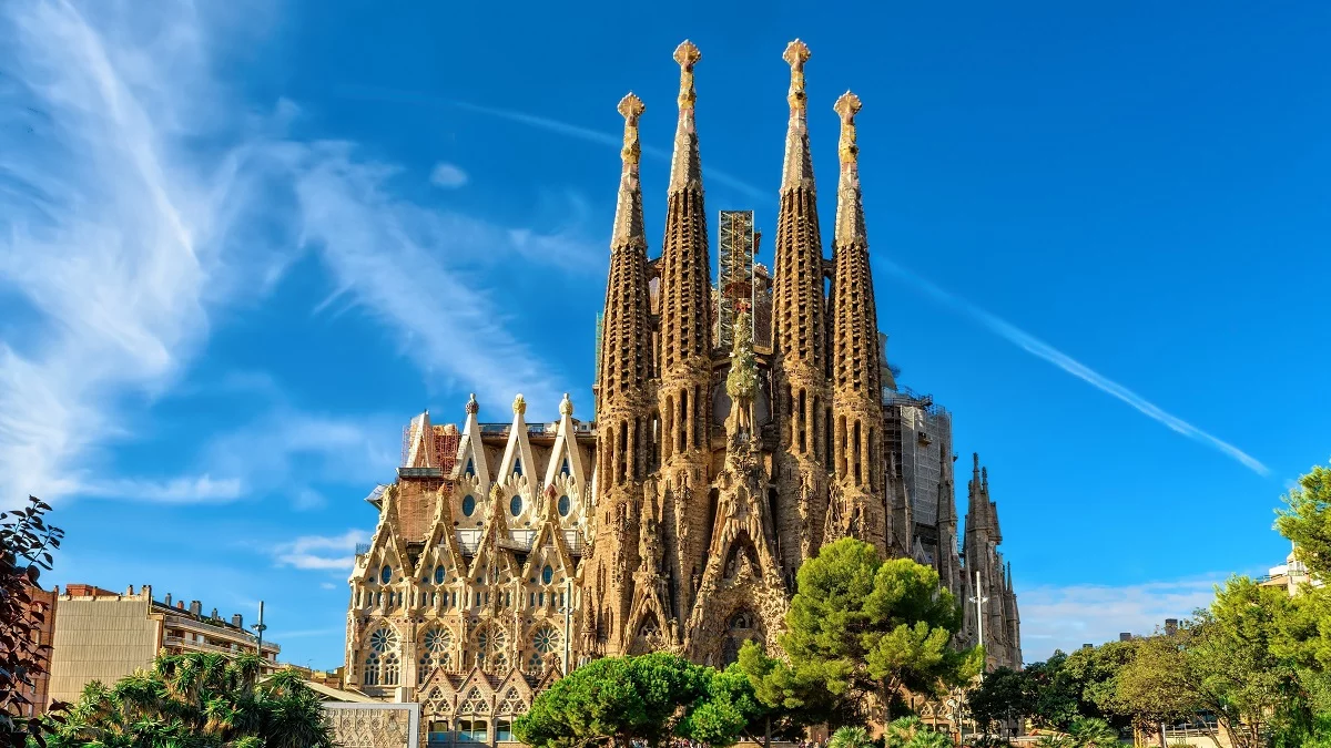 The Sagrada Familia Cathedral