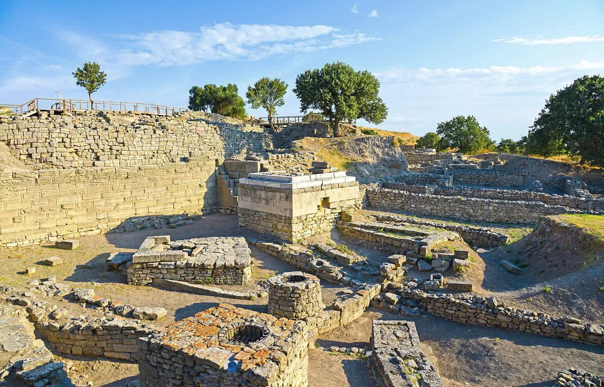 The ancient city of&nbsp;Troy