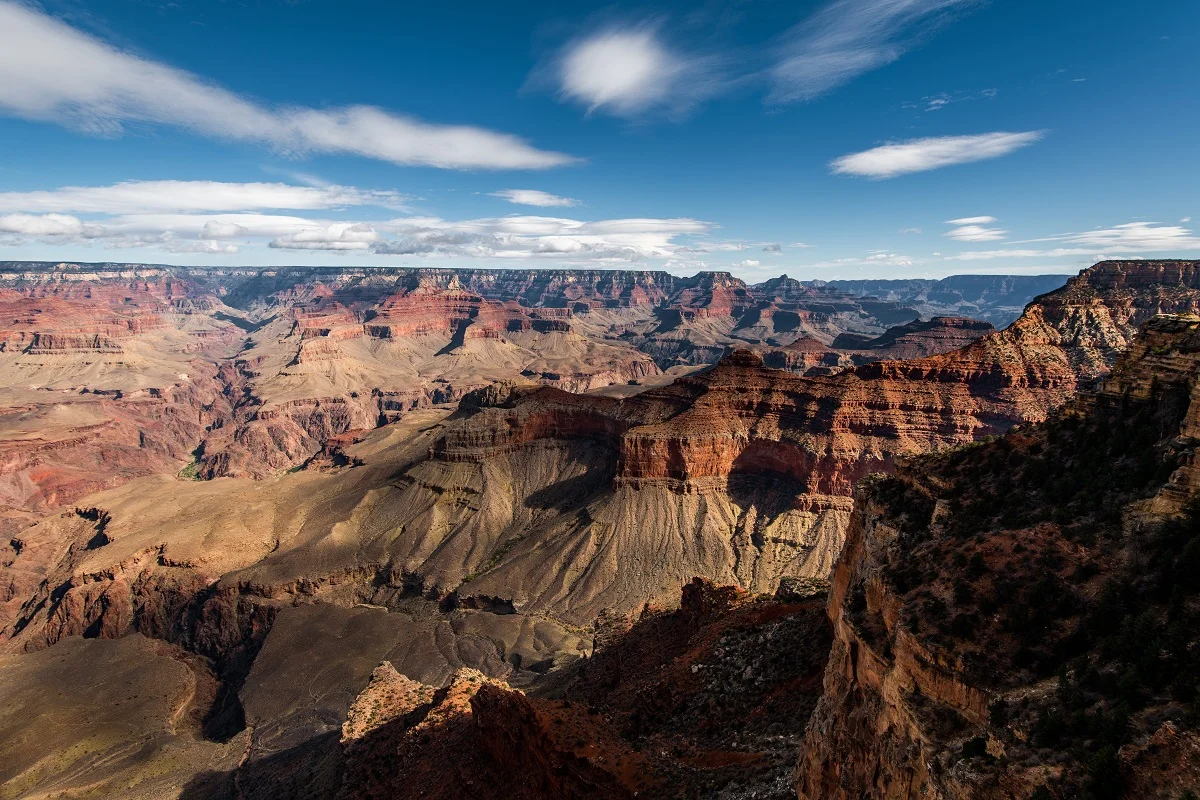 Oszałamiający widok na Wielki Kanion, Arizona, USA