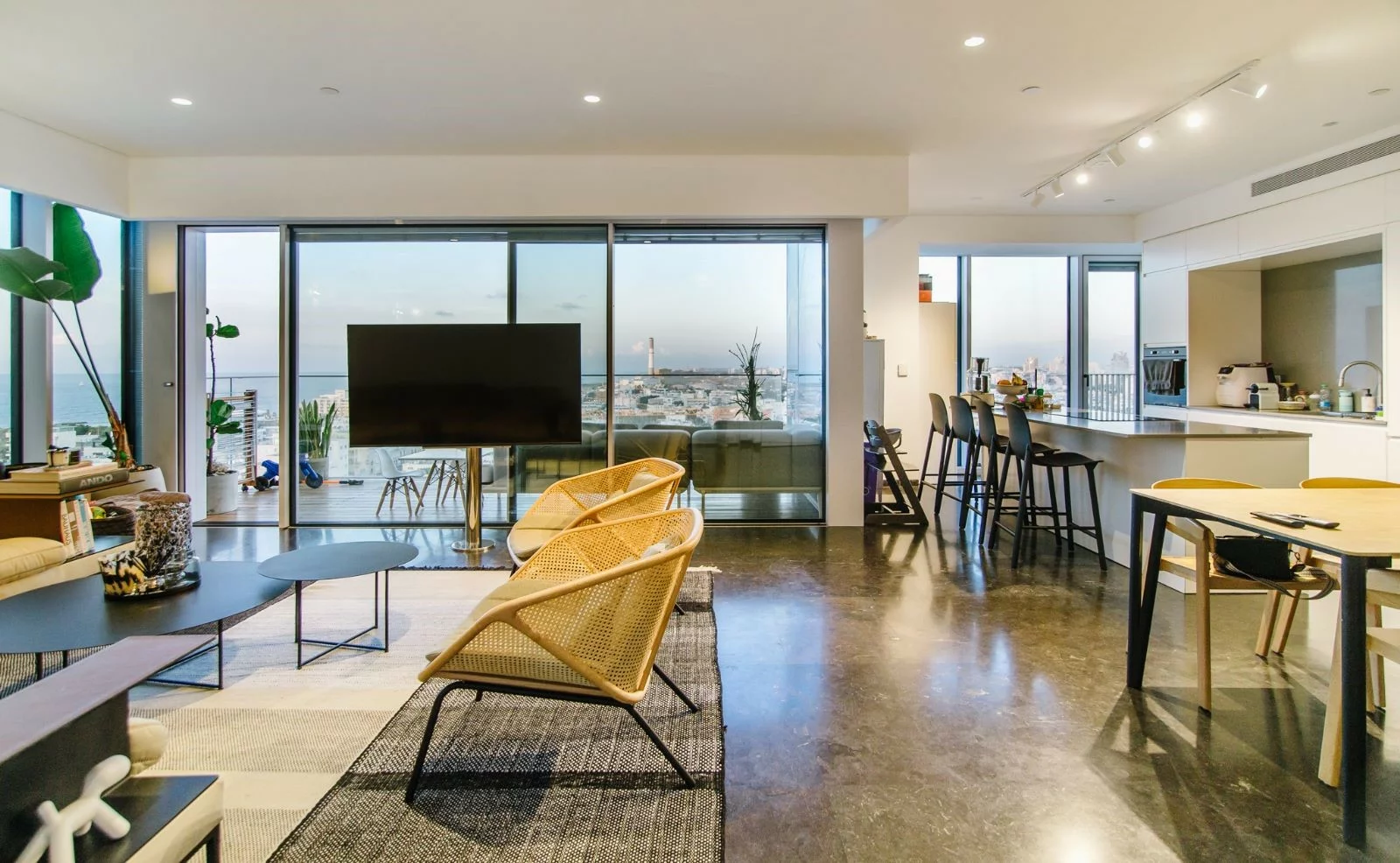 apartment interior in Tel Aviv