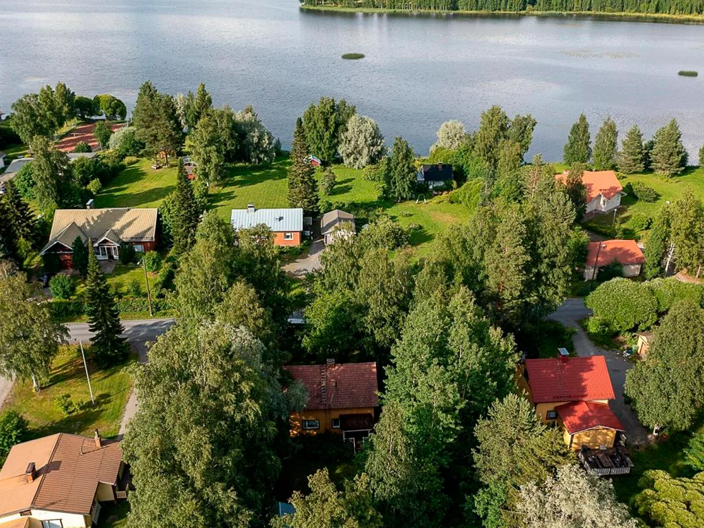 Overview of the plot from houses in Alajärvi