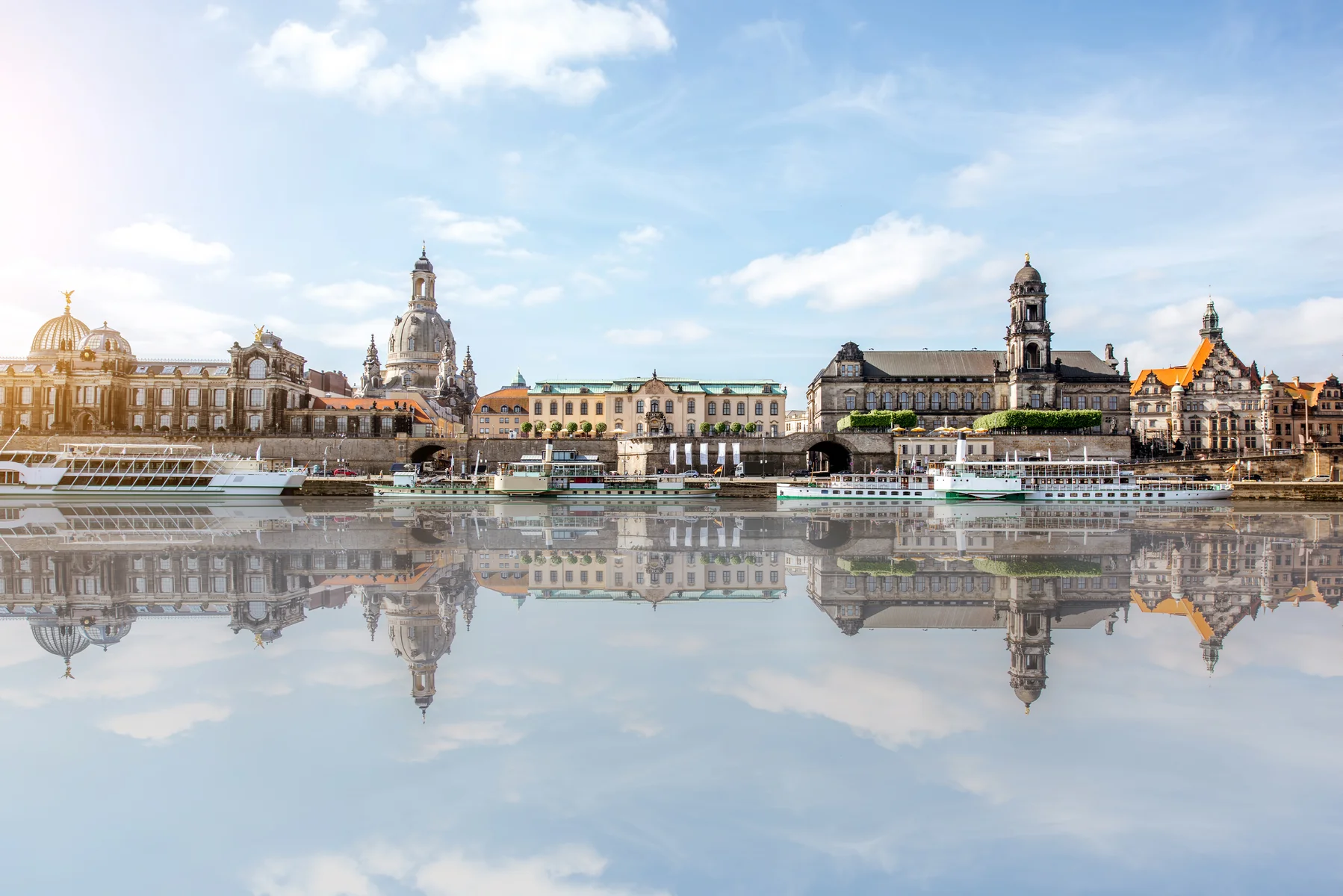 The city of Dresden in Germany