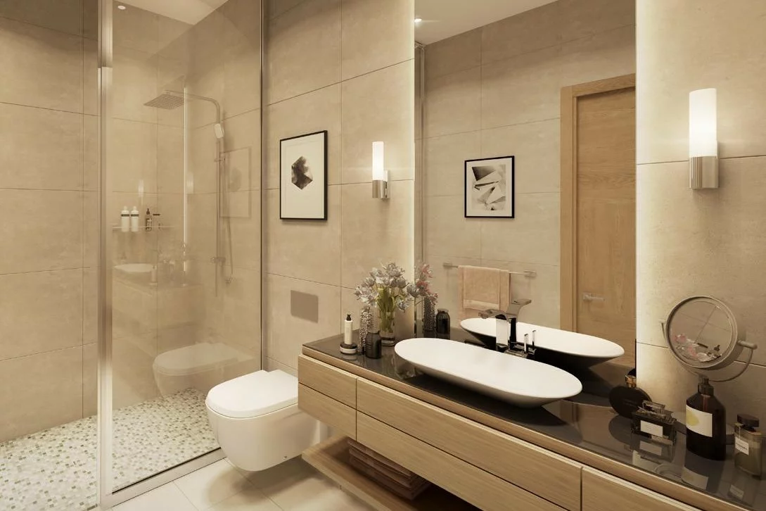 Bathroom in an apartment in Dubai