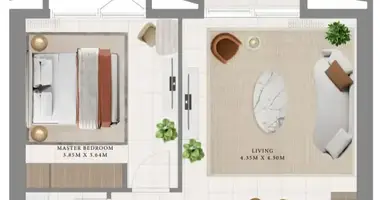 1 bedroom apartment in Dubai, United Arab Emirates