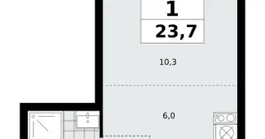 Appartement 1 chambre dans Kommunarka, Russie