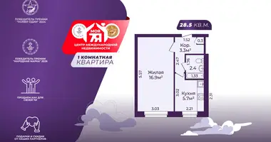 Квартира 1 комната в Солигорск, Беларусь
