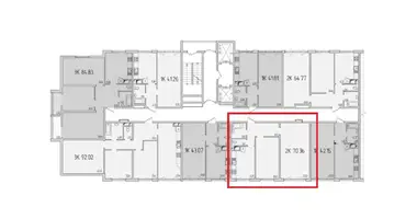 Appartement 2 chambres dans Odessa, Ukraine