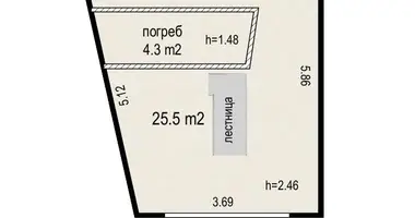 Gewerbefläche 26 m² in Minsk, Belarus