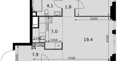 Appartement 4 chambres dans Moscou, Russie