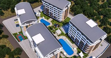 Квартира 2 комнаты в Оба, Турция