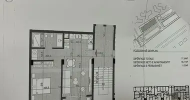Apartamento 2 habitaciones en Ishem, Albania