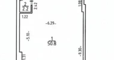 Коммерческое помещение 50 м² в Одесса, Украина