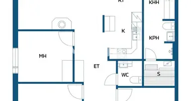 Apartamento 4 habitaciones en Seinajoki sub region, Finlandia
