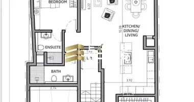 Appartement 3 chambres dans Gzira, Malte
