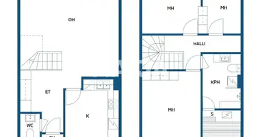 Appartement 3 chambres dans Jyvaskyla sub region, Finlande