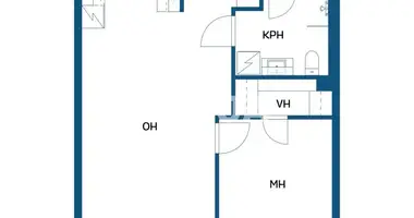 Apartamento 2 habitaciones en Kangasala, Finlandia
