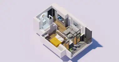 Wohnung 2 zimmer in Batumi, Georgien