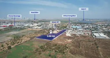 Участок земли в Khan Dangkao, Камбоджа