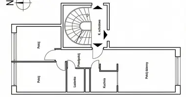 3 room apartment in Warsaw, Poland