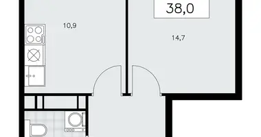 Appartement 1 chambre dans Kommunarka, Russie