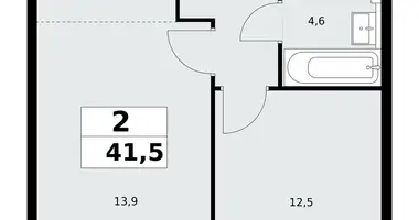 Квартира 2 комнаты в район Коммунарка, Россия