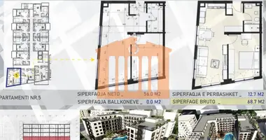 1 bedroom apartment in Golem, Albania