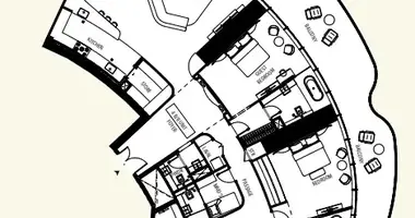 Appartement 4 chambres dans Doubaï, Émirats arabes unis
