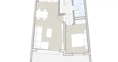 Wohnung 1 zimmer in Boreti, Montenegro