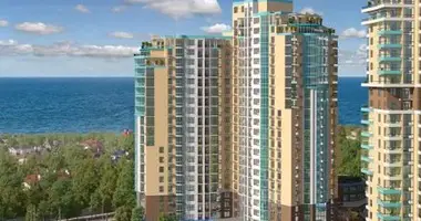 Apartamento 2 habitaciones en Odesa, Ucrania
