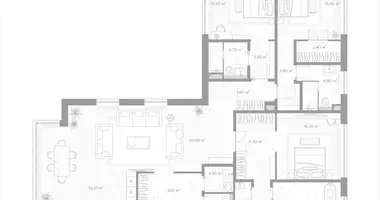 Wohnung 3 zimmer in Moskau, Russland