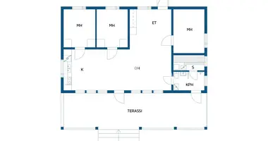 Villa 3 bedrooms in Raakkyla, Finland