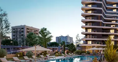 Квартира 2 комнаты в Борнова, Турция
