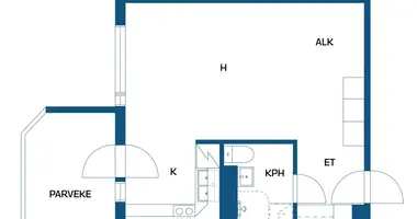 Appartement 1 chambre dans Helsinki sub region, Finlande