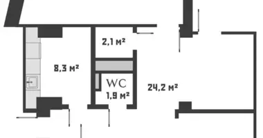 Büro 112 m² in Moskau, Russland