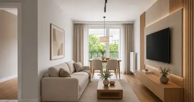 Wohnung 3 zimmer in Warschau, Polen